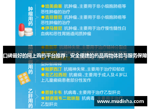 口碑最好的网上购药平台推荐：安全便捷的药品购物体验与服务保障
